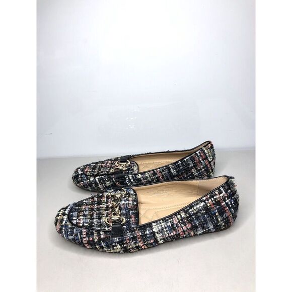 Patrizia Spring Step Chanello Multicolor Fabric Leather Flats Women Sz 39EU/8.5M - Picture 5 of 13